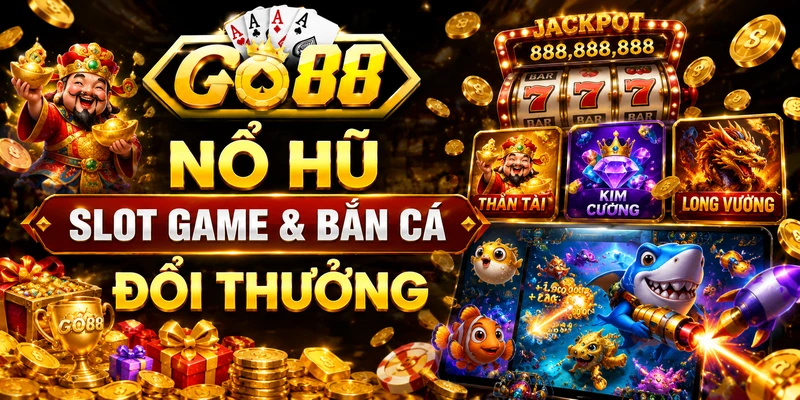 Slots Go88 Thiên Đường Nổ Hũ Đẳng Cấp Với Cơ Hội Thắng Giải Jackpot Cực Khủng